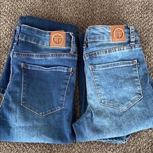 Tahari jeans both size 2/26 new without tags